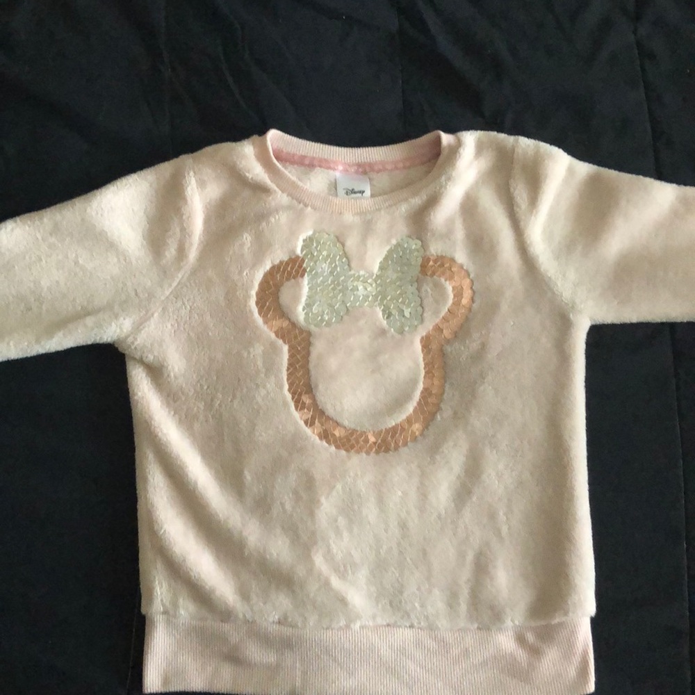 Long sleeve minie mouse sweater 4t